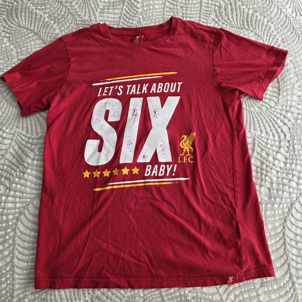 LF Red Crew Neck T-Shirt